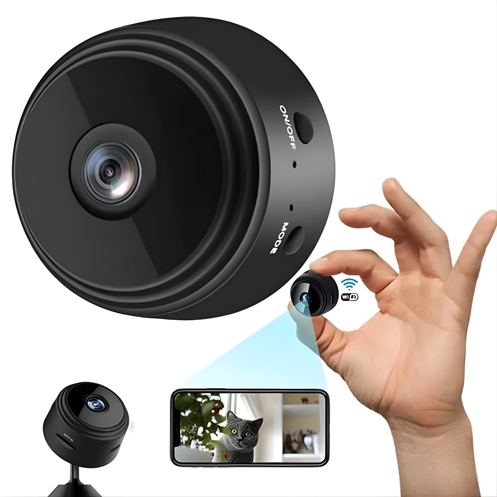 Mini Cámara Espía WiFi 1080p – Vigilancia Inteligente Día y Noche