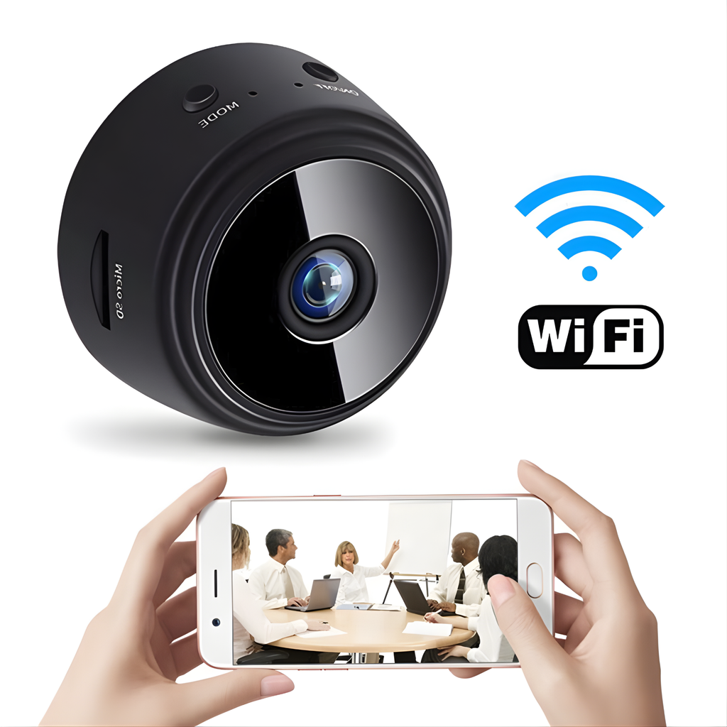 Mini Cámara Espía WiFi 1080p – Vigilancia Inteligente Día y Noche