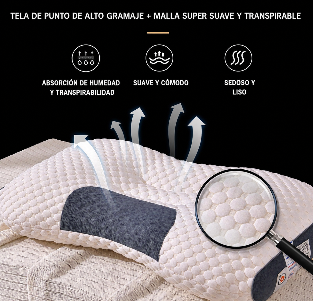 Almohada Para Cuello Viral – Duerme Sin Dolor Esta Noche
