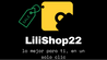 LiliShop22 – Inicio